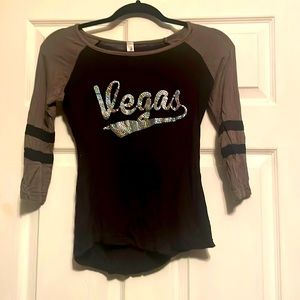 Small Quarter Sleeve Vegas Shirt Green/Black
